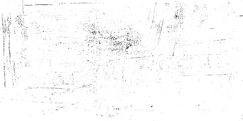 Scratched and Cracked Grunge Urban Background Texture Vector. Dust Overlay Distress Grainy Grungy Effect. Distressed Backdrop Vector Illustration. Isolated Black on White Background. 