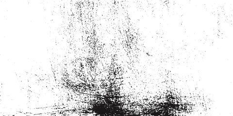 Chaotic grunge ink particles. Abstract texture with grain and stain. Splashes of paint. Vector dust wall.