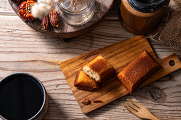 美味しそうなフィナンシェ