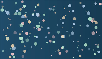 Wet seamless pattern of blue water drops on clear glass with a light texture