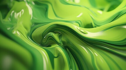 dramatic abstract swirling vibrant green leaves, intricate organic patterns, lush foliage, highly detailed, hyper-realistic, 8k, volumetric lighting, cinematic
