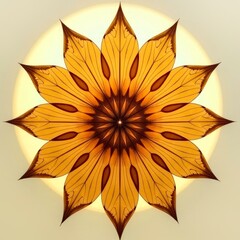 The artistic presentation of floral patterns
