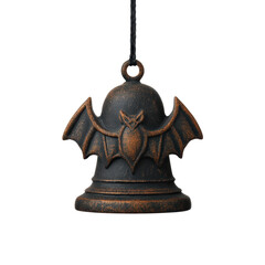 Halloween bell with bat design for holiday decoration