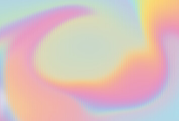 Abstract pastel gradient background with soft vertical striped wave lines in pink yellow blue and mint tones