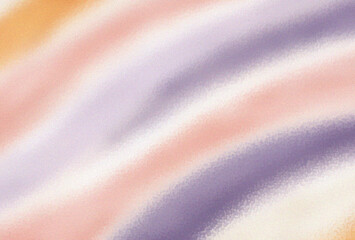 Abstract pastel gradient background with soft wavy brush strokes in pink purple yellow and cream texture
