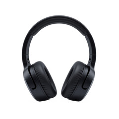 Wireless Over Ear Headphones with Noise Canceling Technology on Transparent Background