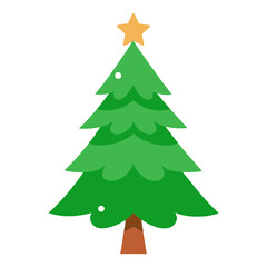 Fototapeta premium green christmas tree