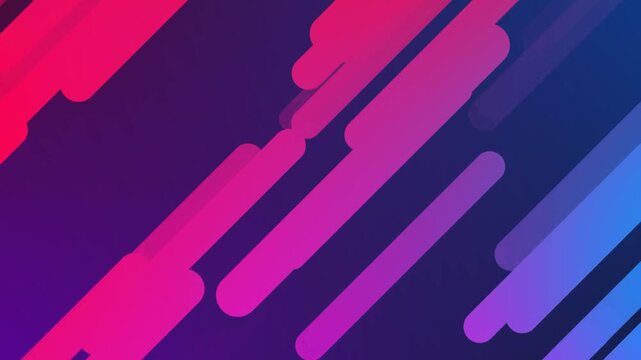 Dynamic Abstract Background with Diagonal Pink and Blue Streaks gradient lines