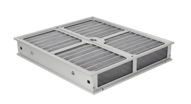 Industrial Air Filter Element Metal Mesh Rectangular Ventilation Filter