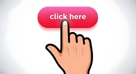 click here icon design digital 