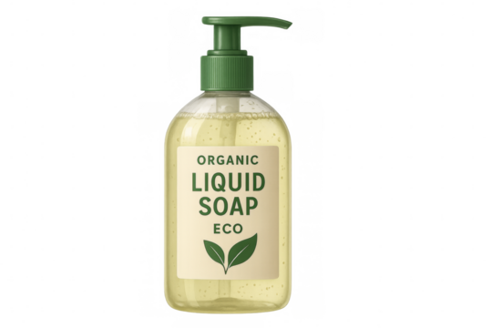 Organic liquid soap dispenser bottle eco friendly