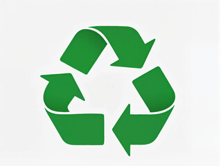 Obraz premium green recycle symbol