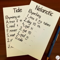 Vintage visuals of tidal documents