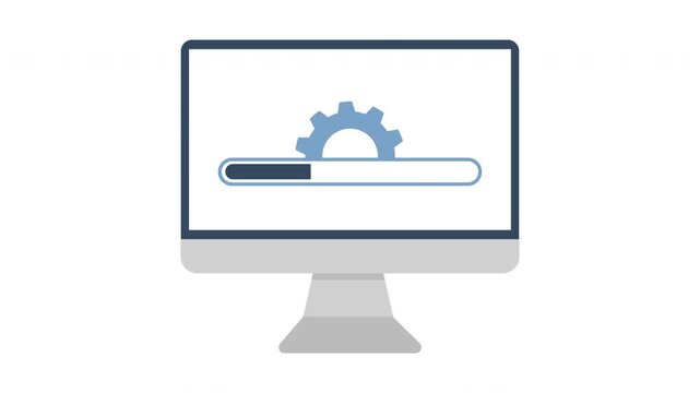 update or upgrade concept, download and install new software