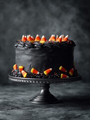 cakes with chocolate frosting