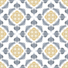 Elegant seamless floral pattern for fabric and wrapping paper.