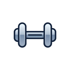 dumbbell isolated on white background