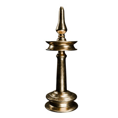 Traditional south indian brass oil lamp  vilaku