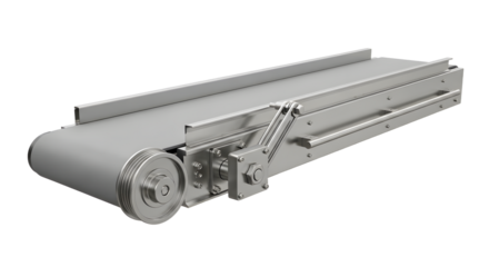 Industrial Metal Conveyor Belt System with Roller and Track