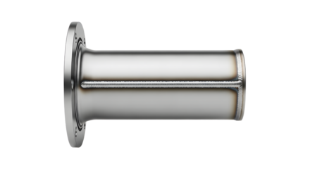Industrial Metal Filter Element with Cylindrical Shape in Silver Finish for Filtration Systems