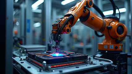 Brushless Motor Robot Arm With Encoder Feedback