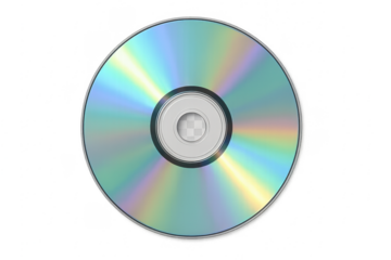 Optical disc data storage reflective surface, transparent background