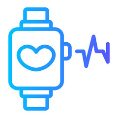 wearable health icon