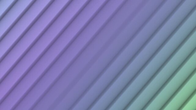Diagonal Parallel Ribbed Surface with a Gradient of Purple to Green abstract background
