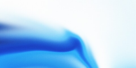Abstract Blue Wave Form Against White Background image photo