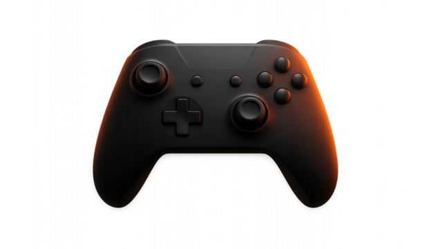 Transparent Game console controller for e-commerce and sales 