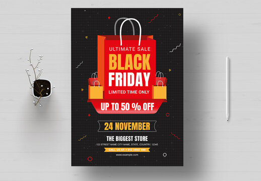 Black Friday Flyer Design