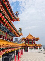 Vibrant Roofs of Thean Hou Temple in Kuala Lumpu