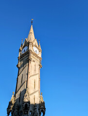 Iconic Leicester Clock Tower Spire