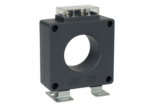 Electrical current transformer for measuring alternating currents
