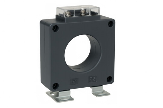 Electrical current transformer for measuring alternating currents