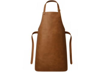 Leather apron protecting during cooking and crafting work