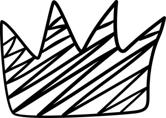 Scribble Doodle Crown