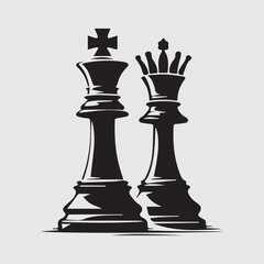 Chess King and Queen