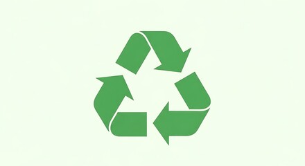 Obraz premium Recycling Symbol Environmental Conservation.
