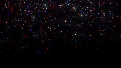 winter snow flakes overlay background particles