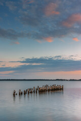 Obraz premium Küstenlandschaft der Ostsee bei Greifswald, Deutschland