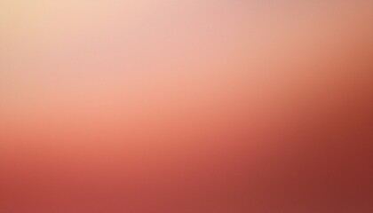 Gradient Background In Rose Beige And Terracotta Tones With Warm Film Grain Texture