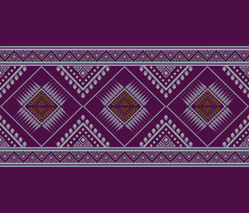 geometric ethnic pattern vector design