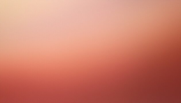 Gradient Background In Rose Beige And Terracotta Tones With Warm Film Grain Texture
