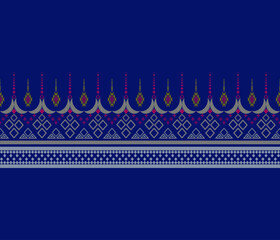 geometric ethnic pattern vector design