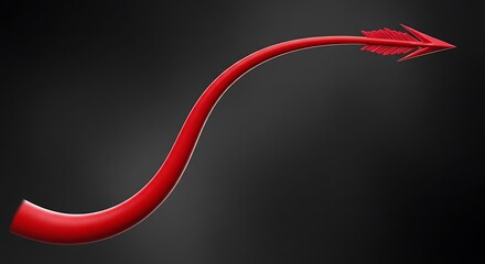 Red Devil Tail Accessory.