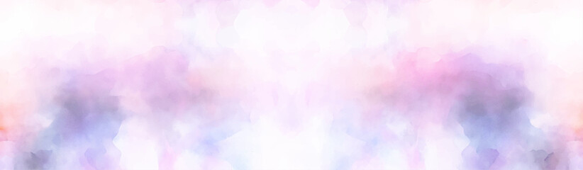 Fantasy smooth light pink, purple shades and blue watercolor paper textured illustration for grunge design, Pink pastel background.  Pastel ink colors wet effect hand drawn canvas aquarelle background © pixel ground