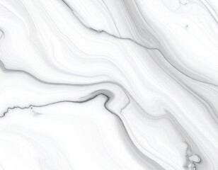Abstract Swirling White and Gray Marble Texture