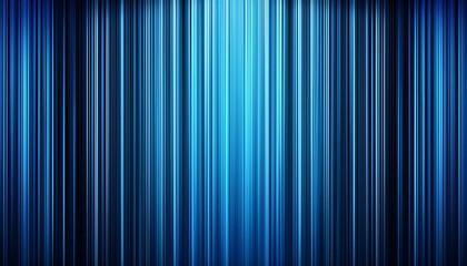 Obraz premium Abstract Blue Vertical Lines Graphic Design Blue Background