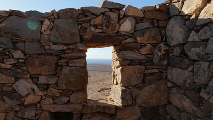 walking through a very mystical place and going back in time